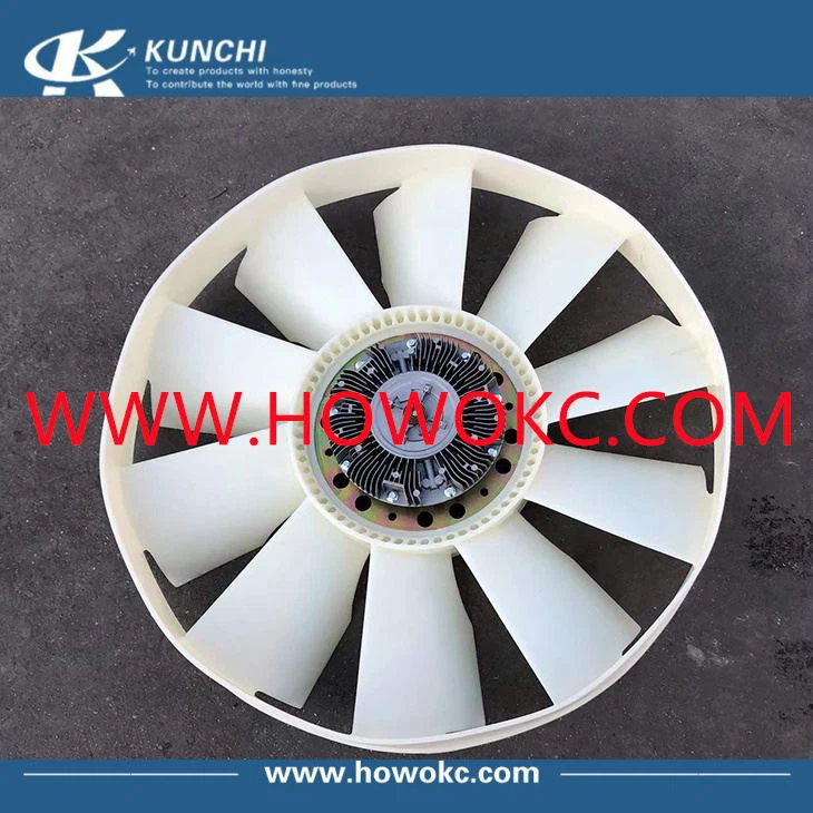 VG1246060030 HOWO CIRCULAR SILICON OIL FAN