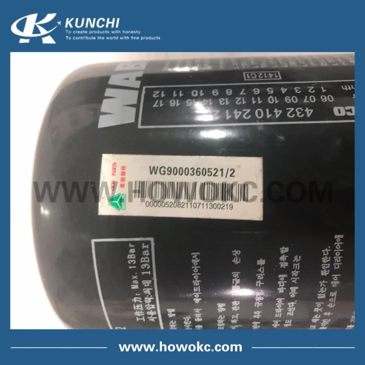 Sinotruk HOWO Air Drier WG9000360521