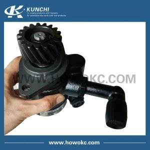QINGDAO NUEVO DAV Weichai Engine WP10 Bomba de Dirección Hidráulica Tipo 3407020-D604 / D614